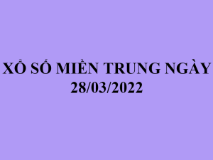 xổ số miền trung hôm nay - kết quả xổ số miền trung